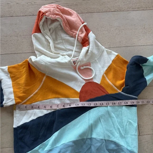 Faherty | Soleil Sunset Hoodie Sweatshirt, M - Picture 4 of 6